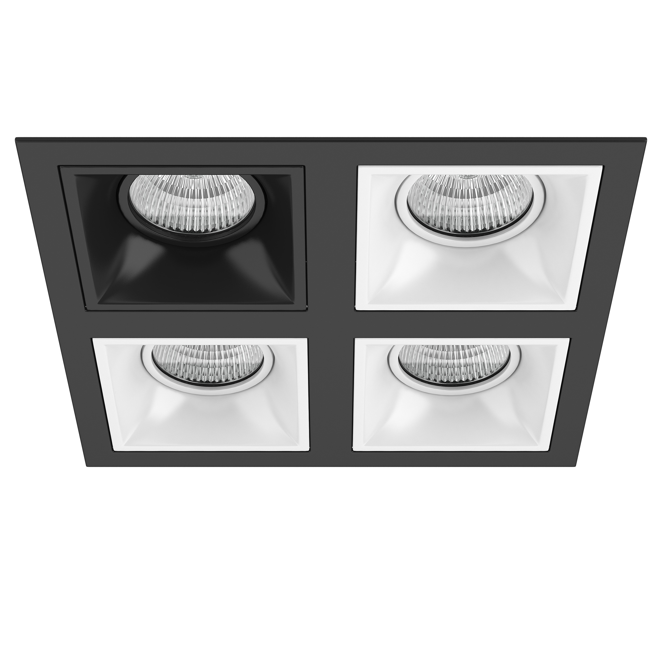 Светильник DOMINO QUADRO МR16 (214547+214507+214506+214506+214506)