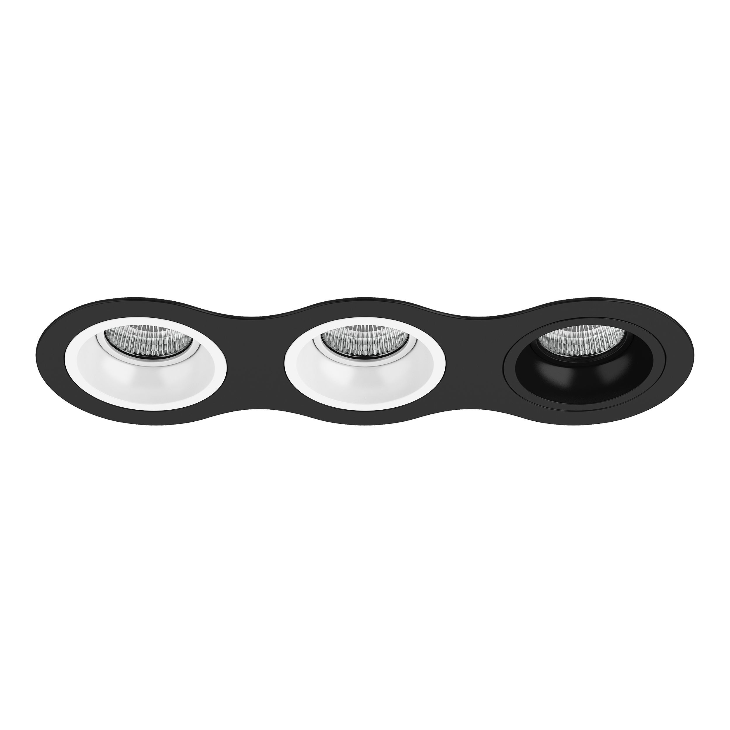 Светильник DOMINO ROUND МR16 (214637+214606+214606+214607)