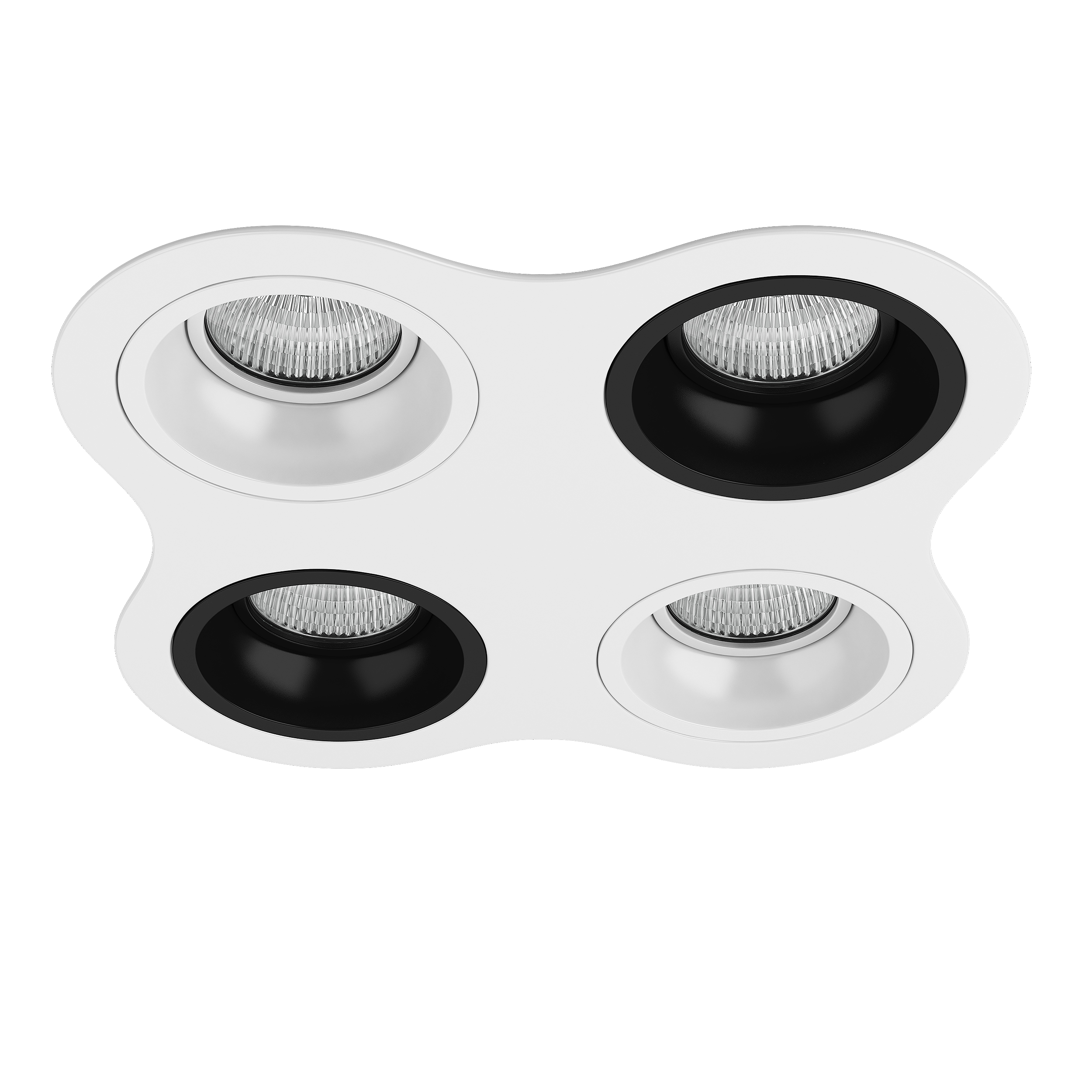 Светильник DOMINO ROUND МR16 (214646+214606+214607+214606+214607)
