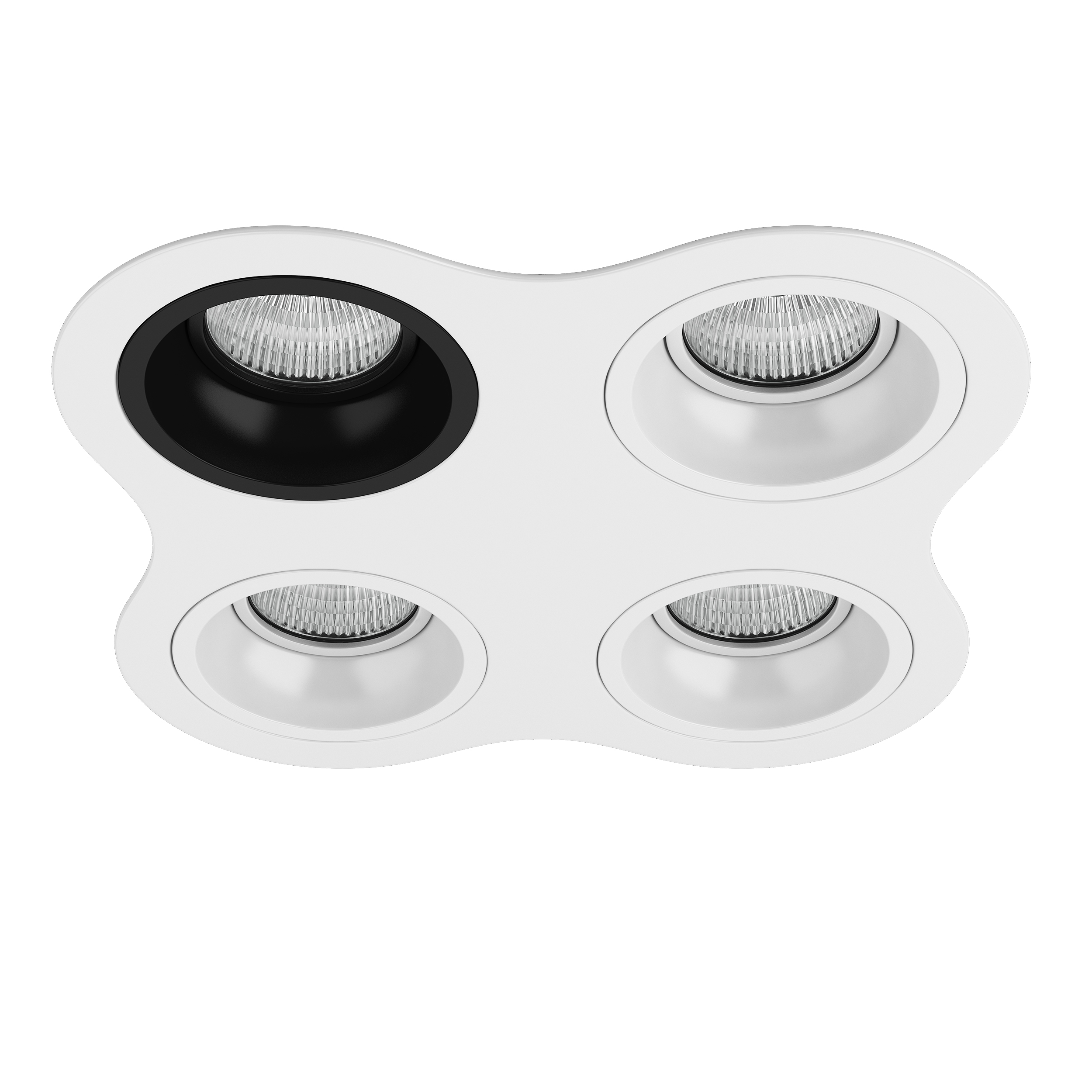 Светильник DOMINO ROUND МR16 (214646+214607+214606+214606+214606)