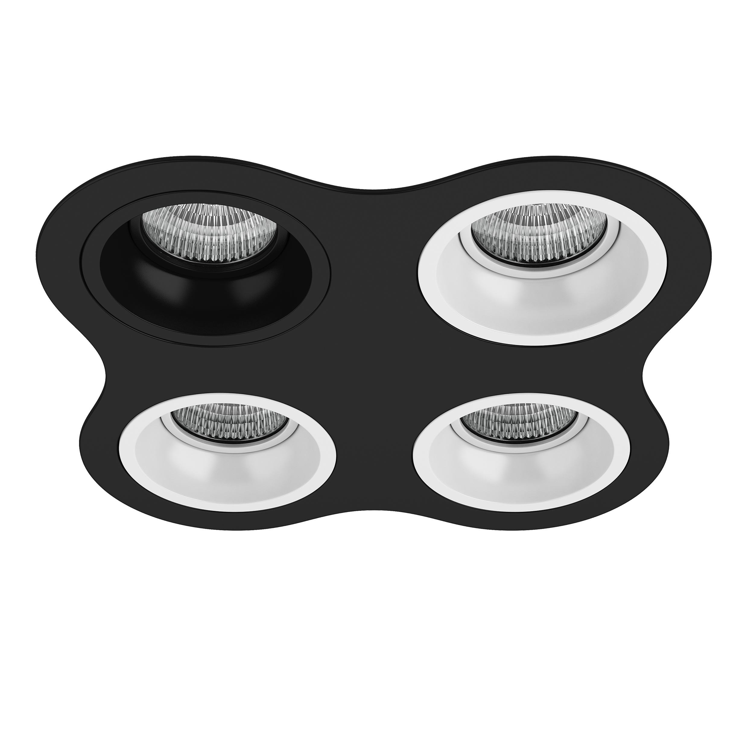Светильник DOMINO ROUND МR16 (214647+214607+214606+214606+214606)