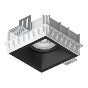 Светильник DOMINO QUAD под LED модуль/лампу МR16 ЧЁРНЫЙ (214510+214507+214007)