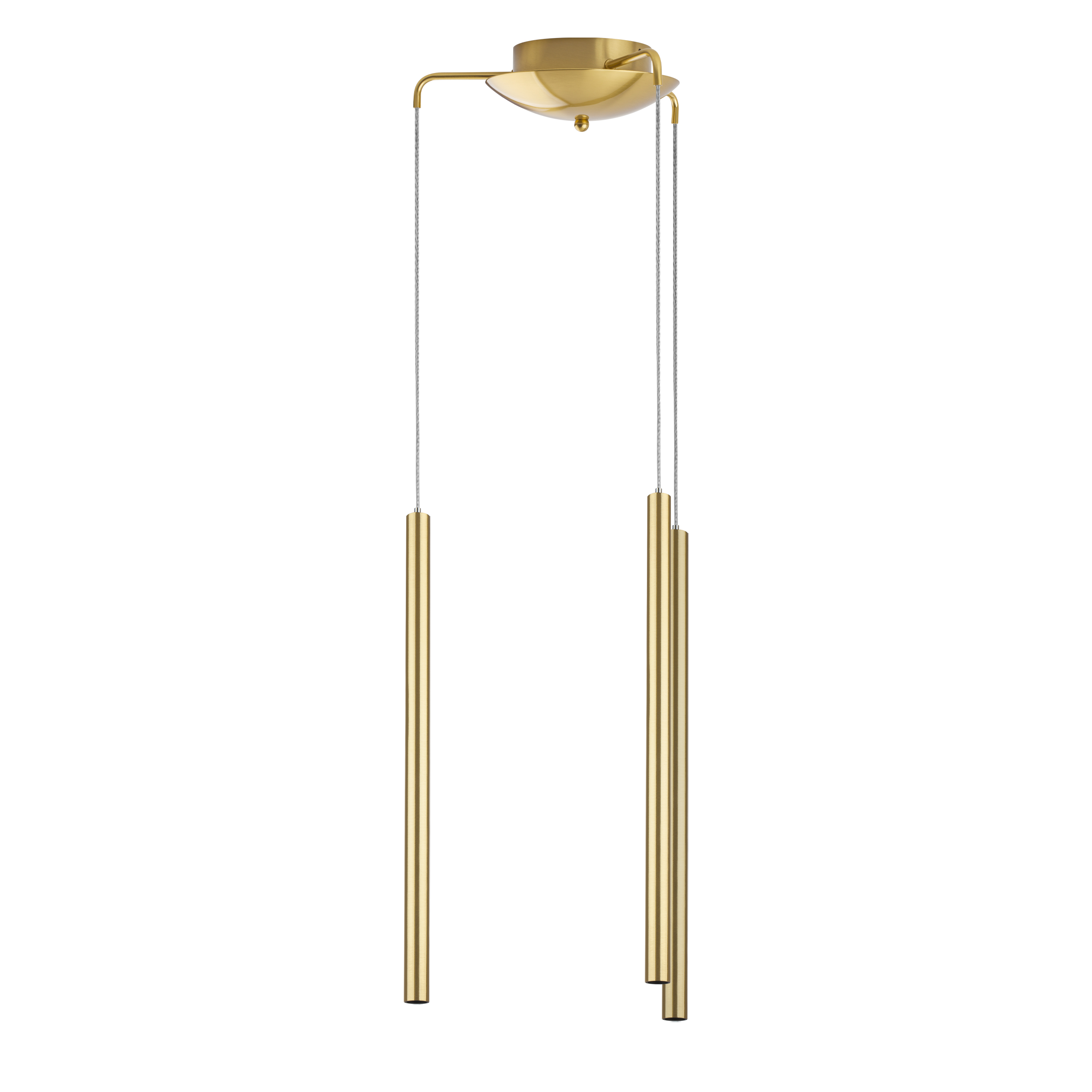 Люстра TUBO LED 15W 900LM 25G ЗОЛОТО 3000K (574713+747233 (3шт)