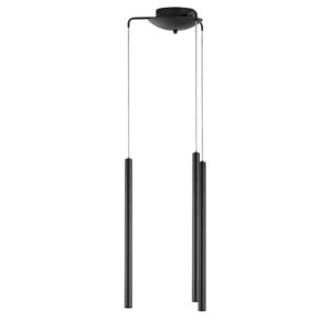 Люстра TUBO LED 15W 900LM 25G ЧЕРНЫЙ 3000K (574717+747237 (3шт)