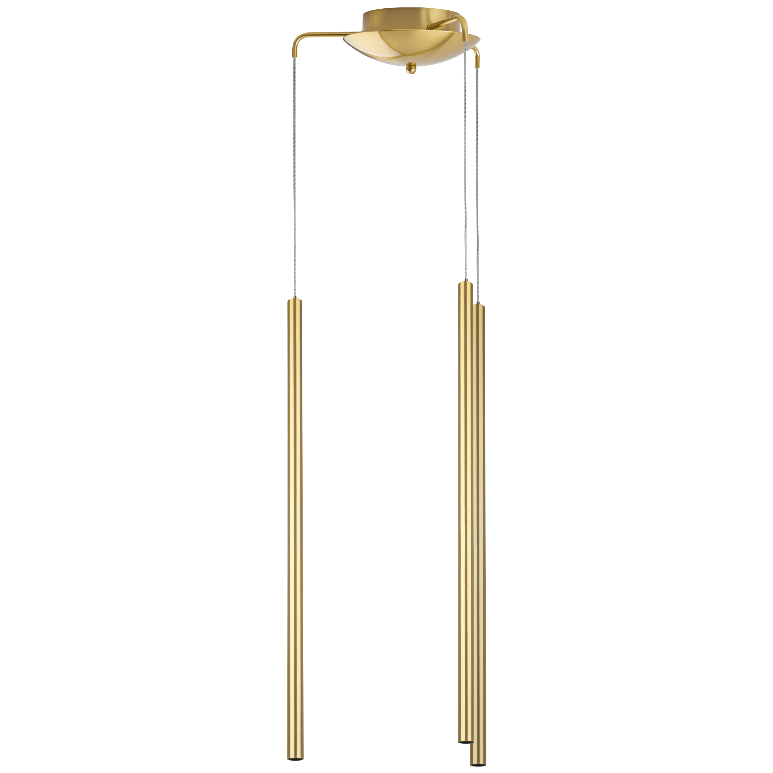 Люстра TUBO LED 15W 900LM 25G ЗОЛОТО 3000K (574713+747333 (3шт)