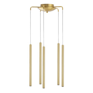 Люстра TUBO LED 25W 1500LM 25G ЗОЛОТО 3000K (574723+747233 (5шт)