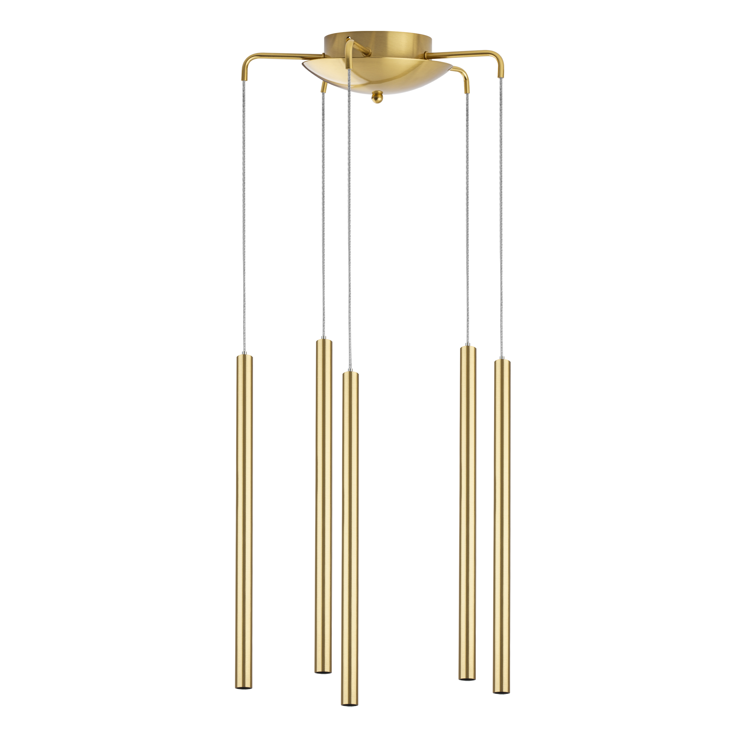 Люстра TUBO LED 25W 1500LM 25G ЗОЛОТО 3000K (574723+747233 (5шт)