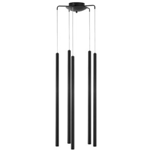 Люстра TUBO LED 25W 1600LM 25G ЧЕРНЫЙ 4000K (574727+747347 (5шт)