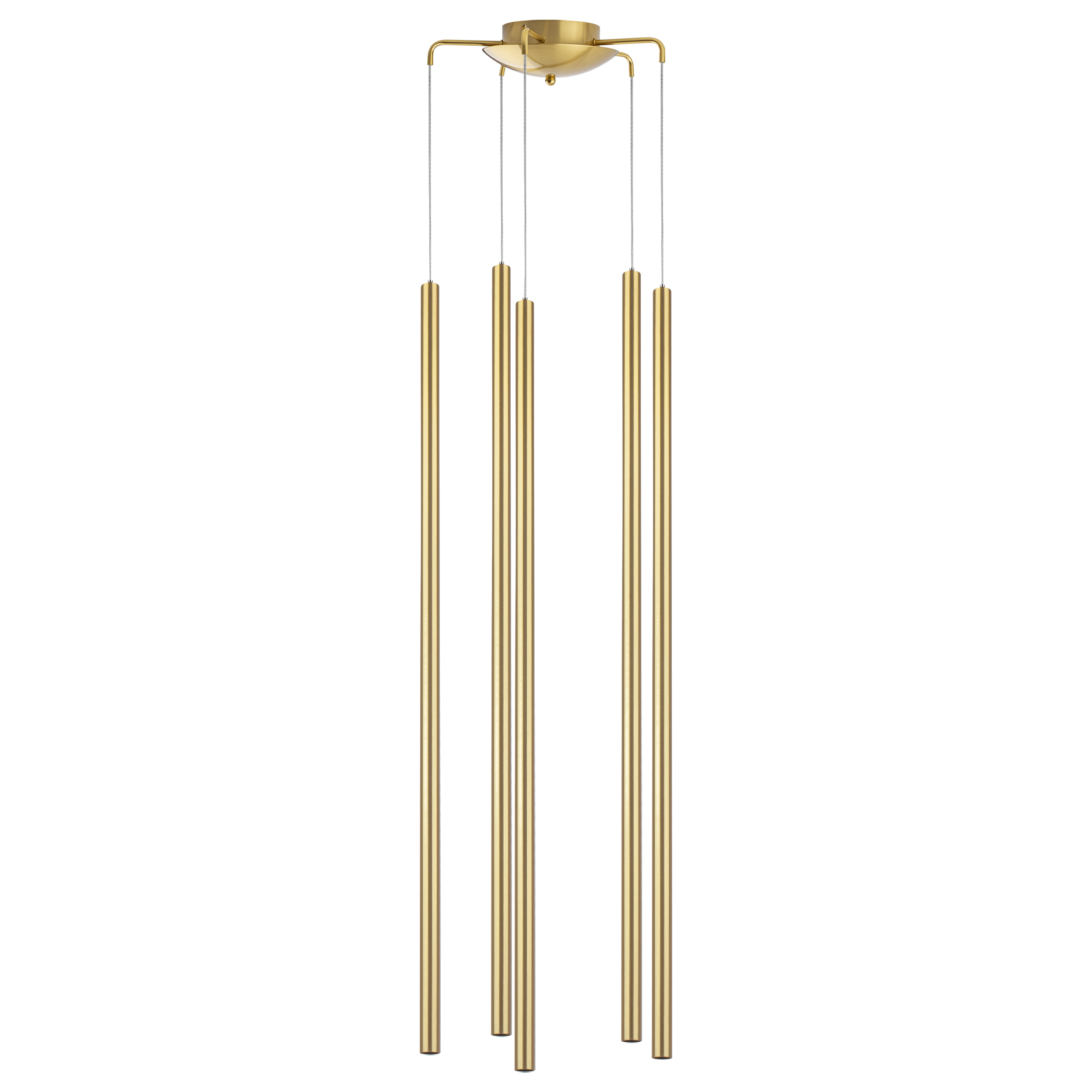 Люстра TUBO LED 25W 1500LM 25G ЗОЛОТО 3000K (574723+747433 (5шт)
