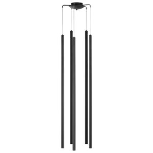 Люстра TUBO LED 25W 1600LM 25G ЧЕРНЫЙ 4000K (574727+747447 (5шт)