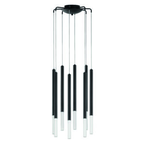 Люстра TUBO LED 40W 2000LM 360G ЧЕРНЫЙ 3000K (574737+747137 (8шт)