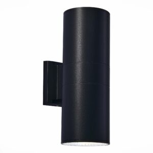 Светильник уличный настенный ST-Luce Черный/Черный LED 2*8W 4000K