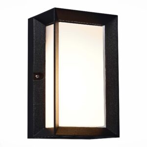 Светильник уличный настенный ST-Luce Черный/Белый LED 1*6W 3000K