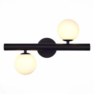 Бра ST-Luce Черный/Белый G9 2*5W