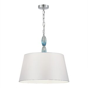Светильник подвесной ST-Luce Хром, Голубой/Белый E27 3*40W