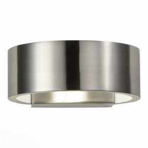 Светильник настенный ST-Luce Матовый Никель,Белый/Матовый Никель,Белый LED 1*6W 4000K