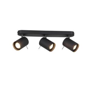 Спот ST-Luce Черный, Хром/Черный GU10 LED 3*3W