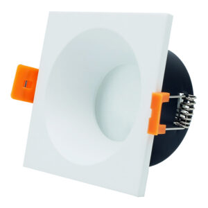 Св-к встр. Белый GU10 1*50W IP65 L85xW85xH53 220V Без ламп