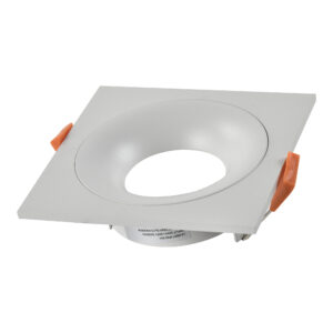 Св-к встр. Белый GU10 1*50W IP44 L100xW100xH40 -V Без ламп