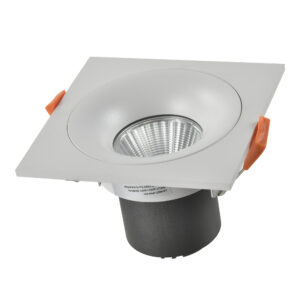 Св-к встр. Белый LED 1*10W 3000K 700Lm Ra>90 60° IP44 L100xW100xH66 85-265V