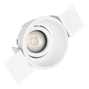 Св-к встр. Белый GU10 1*50W IP20 D91,5xH5,2 220V Без ламп