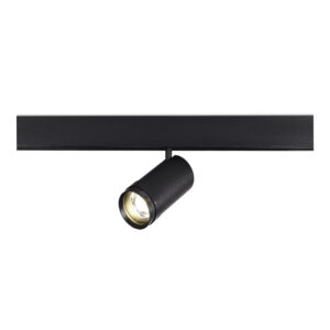 Магнитный трековый светильник ZOOM Черный LED 1*20W 4000K Lm Ra90 10-55° IP20 D60xH170