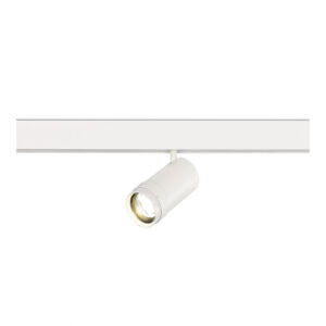 Магнитный трековый светильник ZOOM Белый LED 1*20W 4000K Lm Ra90 10-55° IP20 D60xH170 4