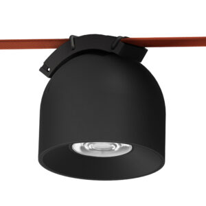 Св-к трек. Черный LED 1*12W 4000K 815Lm Ra90 38 IP20 D100xH107 48V