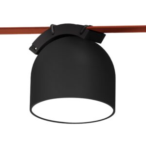 Св-к трек. Черный LED 1*12W 4000K 794Lm Ra90 120 IP20 D100xH107 48V