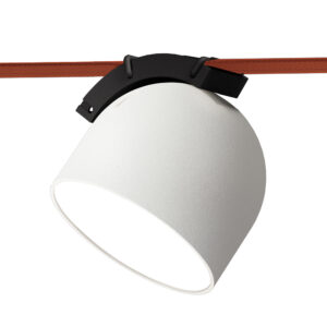 Св-к трек. Белый LED 1*12W 3000K 794Lm Ra90 120 IP20 D100xH107 48V