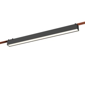 Св-к трек. Черный LED 1*24W 4000K 1 200Lm Ra90 120 IP20 L642xW40xH45 48V