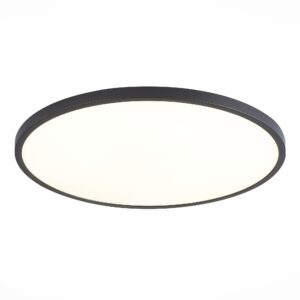 Светильник потолочный Черный LED 1*18W 4000K 1 620Lm Ra>90 120° IP20 D225xH25 180-240V