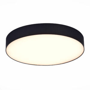 Светильник потолочный Черный LED 1*48W 3000K 4 320Lm Ra>85 120° IP20 D400xH55 185-265V