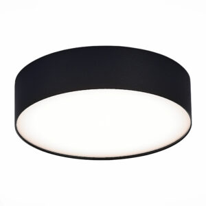 Светильник потолочный Черный LED 1*27W 4000K 2 430Lm Ra>90 120° IP20 D220xH55 185-265V