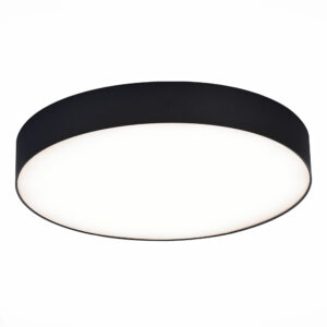 Светильник потолочный Черный LED 1*48W 4000K 4 320Lm Ra>85 120° IP20 D400xH55 185-265V