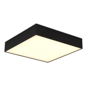 Светильник потолочный Черный LED 1*27W 3000K 2 160Lm Ra>90 120° IP20 L220xW220xH55 180-