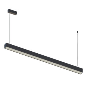 Светильник подвесной Черный LED 1*35W 4000K 962Lm Ra>80 120°IP20 L1120xW50xH60 180-220V