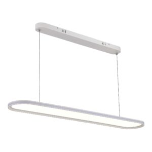 Светильник подвесной Белый LED 2*56+12W 4000K 5 780Lm Ra>80 IP20 L1 200xW150xH35 180-2
