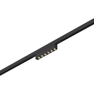 Магнитный трековый светильник Черный LED 1*5W 4000K 220Lm Ra>90 IP20 L100xW10xH18 24V
