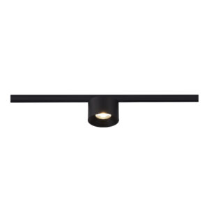 Магнитный трековый светильник Черный LED 1*5W 3000K 350Lm Ra>90 36° IP20 D60xH43 24V