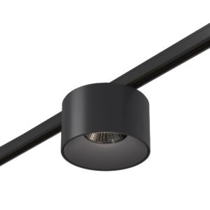 Магнитный трековый светильник Черный LED 1*5W 4000K 350Lm Ra>90 36° IP20 D60xH43 24V