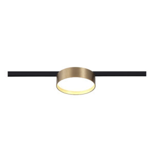 Магнитный трековый светильник Латунь LED 1*12W 3000K 500Lm Ra>80 100° IP20 D113xH34 24V