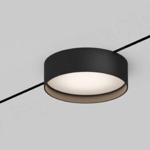 Магнитный трековый светильник Черный LED 1*12W 4000K 500Lm Ra>80 100° IP20 D113xH34 24V