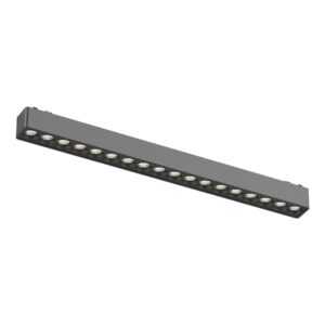 Магнитный трековый светильник Черный LED 1*18W 3000K 1 560Lm Ra>90 36° IP20 L338xW26xH2