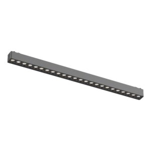 Магнитный трековый светильник Черный LED 1*24W 3000K 1 640Lm Ra>90 36° IP20 L445xW26xH2