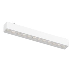 Магнитный трековый светильник Белый LED 1*12W 4000K 710Lm Ra>90 36° IP20 L230xW26xH24 4