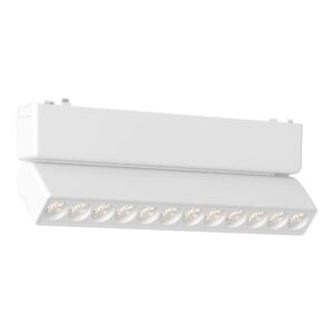 Магнитный трековый светильник Белый LED 1*12W 4000K 710Lm Ra>90 IP20 L230xW26xH80 48V