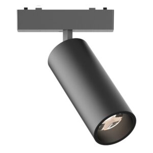 Магнитный трековый светильник Черный LED 1*18W 3000K 1 060Lm Ra>90 IP20 D55xH135 48V