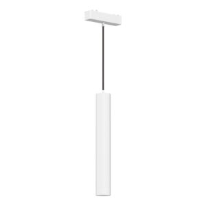 Магнитный трековый светильник Белый LED 1*7W 3000K 430Lm Ra>90 36° IP20 D30xH1650 48V