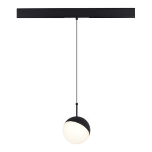 Магнитный трековый светильник Черный LED 1*7W 4000K Lm Ra90 120° IP20 D100xH- 48V